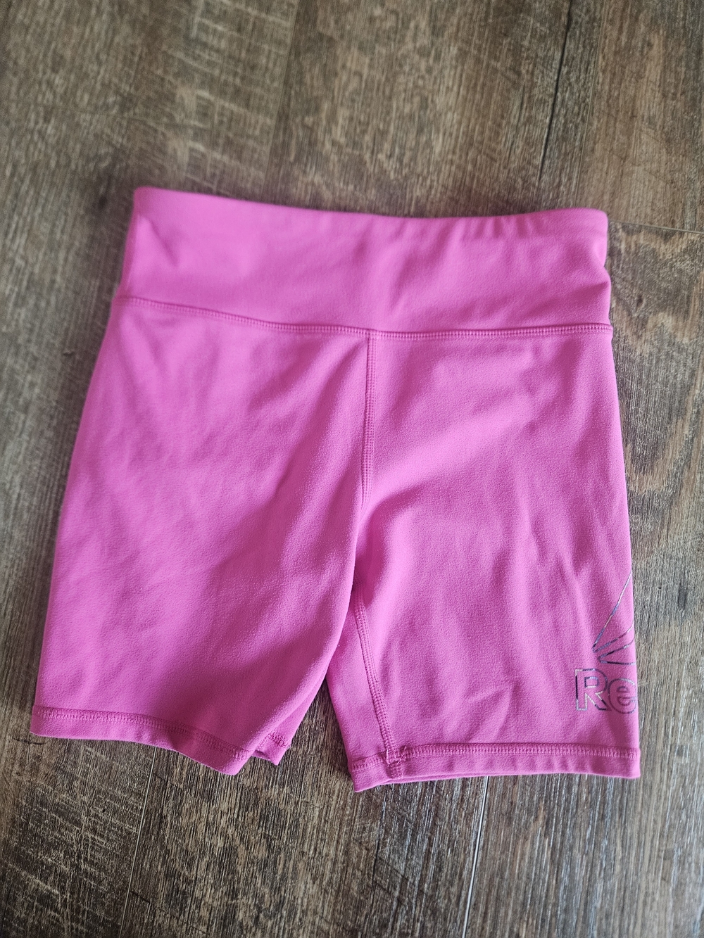 Reebok Girls Pink Biker Shorts
